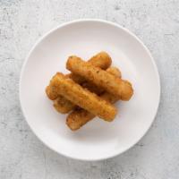 Mozzarella Sticks · Served with marinara sauce.