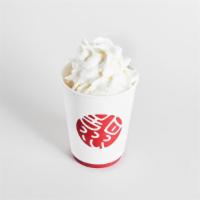 Pup Cup · Ice and our mildly sweet whip cream for your furry friend.