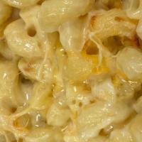 Classic Mac & Cheese Bowl · A classic 3 cheese Mac & Cheese bowl, Mozzarella, Cheddar and White Cheddar