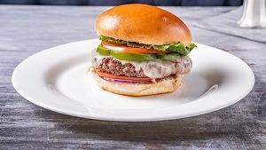 Wild Spicy Burger · Spicy. Beef patty, jalapeño, Pepper Jack cheese, empire zesty sauce, lettuce, tomato, onion,...
