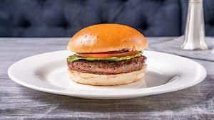 Empire Classic Burger · Beef patty, empire classic sauce, lettuce, tomato, onion, pickles.