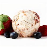 Berry Swirl · Organic mixed berries are swirled in rich vanilla ice cream to create this magical treat!