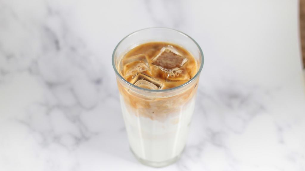 Iced Latte · Cold milk and espresso