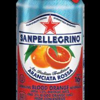 San Pellegrino Aranciata Rossa · Sparkling blood orange beverage, made with oranges and blood-oranges from Italy