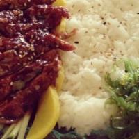 Unagi Don Lunch  · Broiled eel over seasoned rice