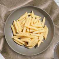 Master In Penne · Penne pasta with choice of sauce and toppings.