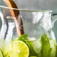 Mojito Pitcher · Flavors: Lime, Passionfruit, pineapple >   Bacardi rum, fresh lime juice, mint, simple syrup...