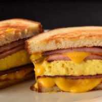 Taylor Ham, Egg & Cheese Sandwich · 