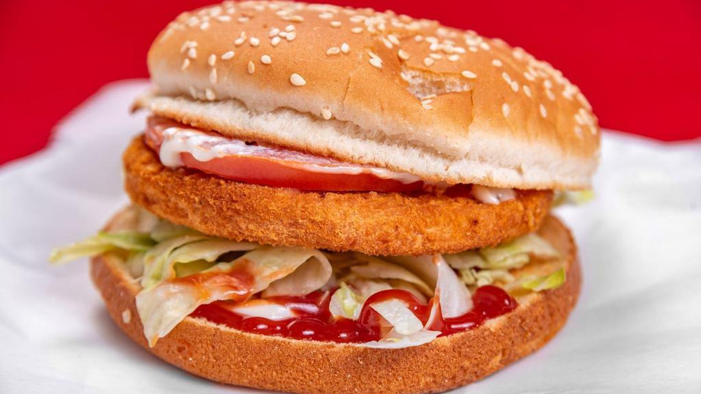 Chicken Sandwich  · Comes with lettuce, tomato, mayonnaise, and ketchup