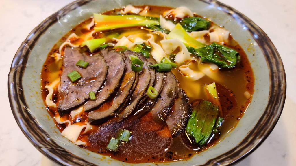 Braised Beef Noodle With Soup · Hot & Spicy.