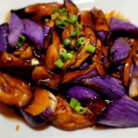 Eggplant With Spicy Garlic Sauce · Hot & Spicy.