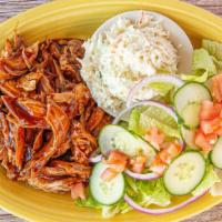 Bbq Pulled Chicken · We take our chicken, pulled straight from the bone, and mix it with our original BBQ sauce. ...