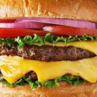 Cheeseburger · Chicago Brioche, 1/3 Angus Patty, American Cheese, Ketchup, Mustard, Mayo, Pickles, Onions, ...