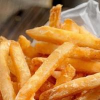 French Fries · Coated crispy fries.