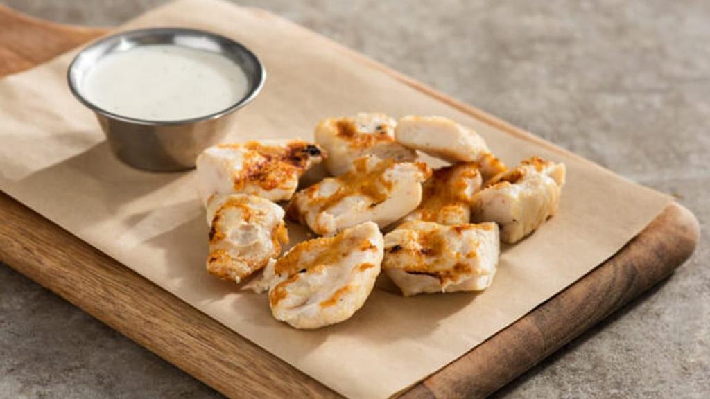 Pepper Pals® Grilled Chicken Dippers · Grilled Chicken Dippers made with 100% all-natural, white meat chicken and served with choice of side and a drink.