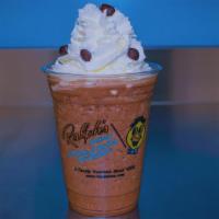 Ralphaccino Mocha (The Perfect Combination) · Blend of cappuccino. Chocolate mousse ice, coffee and 1% milk. Topped with homemade whipped ...