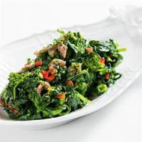 Cime Di Rapa · broccoli rabe, garlic, peperoncino, anchovies