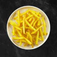 Friday Fries · (Vegetarian) Idaho potato fries cooked until golden brown and garnished with salt.