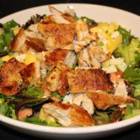 Walnut Chicken Salad · Grilled all-natural free-range chicken breast with a pan Asian sesame glaze tossed with waln...