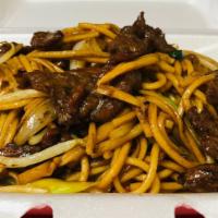 Beef Lo Mein · Soft noodles sauteed with choice of meat and vegetable.