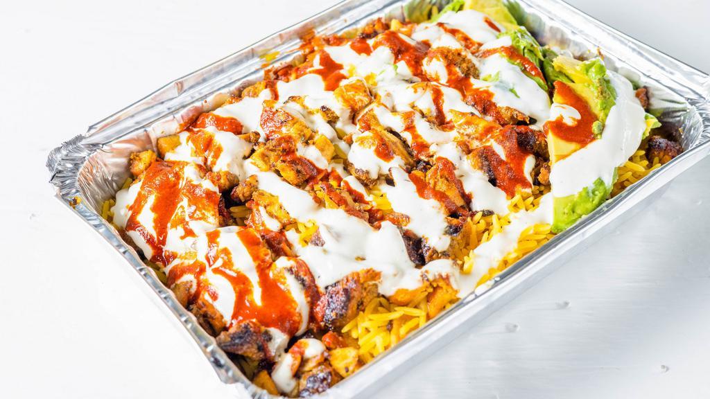 Halal Chicken Over Rice · 