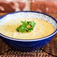 Zucchini Soup · Zucchini and Leeks combined to make a creamy soup for all times of the day.