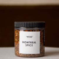 Montreal Spice · House blend of dried peppers, chilis, peppercorns, garlic, shallots and parsley. Chef recomm...