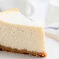 Special Ny Style Cheesecake Slice · Famous creamy cheesecake with a graham cracker crust. Made in the USA