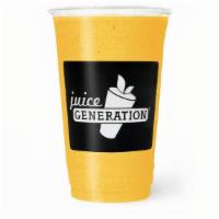 Orange C Monster™ · Fresh orange juice, acerola cherry, pineapple, kiwi, banana. 20 oz