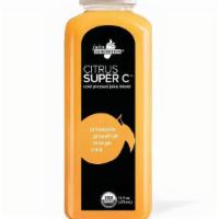 Citrus Super C™ · Pineapple, grapefruit, orange, mint. 16 oz · Cold Pressed Juice