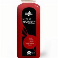 Root Recovery® · Beet, carrot, celery, spinach, turmeric, lemon. 16 oz · Cold Pressed Juice