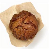 Carrot Apple Beet Muffin · Gluten-free · Vegan. *Baked in a facility that handles tree nuts and peanuts.