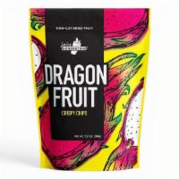 Dragon Fruit · Crisp dried red dragon fruit, crisp dried white dragon fruit. Net wt. 1.2oz