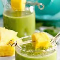 Banana, Spinach And Pineapple · 