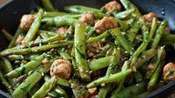 Shredded Chicken With String Beans · Served with choice of rice.