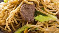 Beef Lo Mein Lunch Special · Served with choice of side and rice.