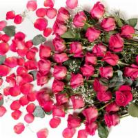 2 Dozen Hot Pink Bouquet · Color: Hot Pink. Size: 24 stems