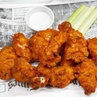 Signature Wings · Traditional seasoned bone-in wings battered, fried, hand-tossed in our signature flavors ser...