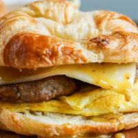 Sausage Egg & Cheese · Two Eggs with American Cheese with Sausage