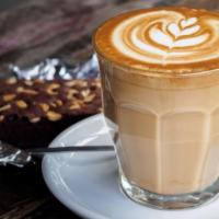 Caramel Overload · 2 Shots Espresso 
Caramel Latte
With Extra Caramel Drizzle