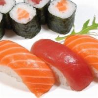 Sushi Appetizers (4 Pcs) · Consuming raw or undercooked meats, poultry, seafood, shellfish or eggs may increase your ri...