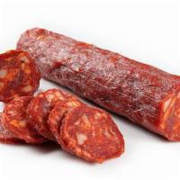 Chorizo · Pimenton spiced, pork sausage, Spain.