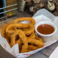 Calamari · crispy battered squid ring.