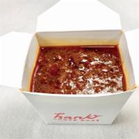 Hank'S Chili Bowl (16 Oz) · Pail of housemade deliciousness.