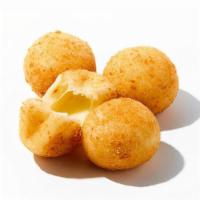 Cheese Ball · 4 pcs of crunchy cheese balls that are battered and deep fried to perfection.