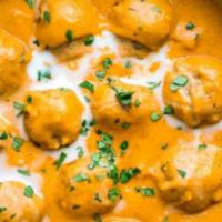 Malai Kofta · Mixed vegetable balls cooked in chef's special sauce