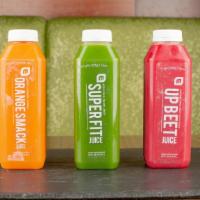 Premium Juices · Squeezed juices 16 oz.