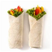 House Special Veggie Wrap · Fresh Wrap made with Olives, Avocado, Sprouts, carrots, cucumber, baby spinach, and hummus s...