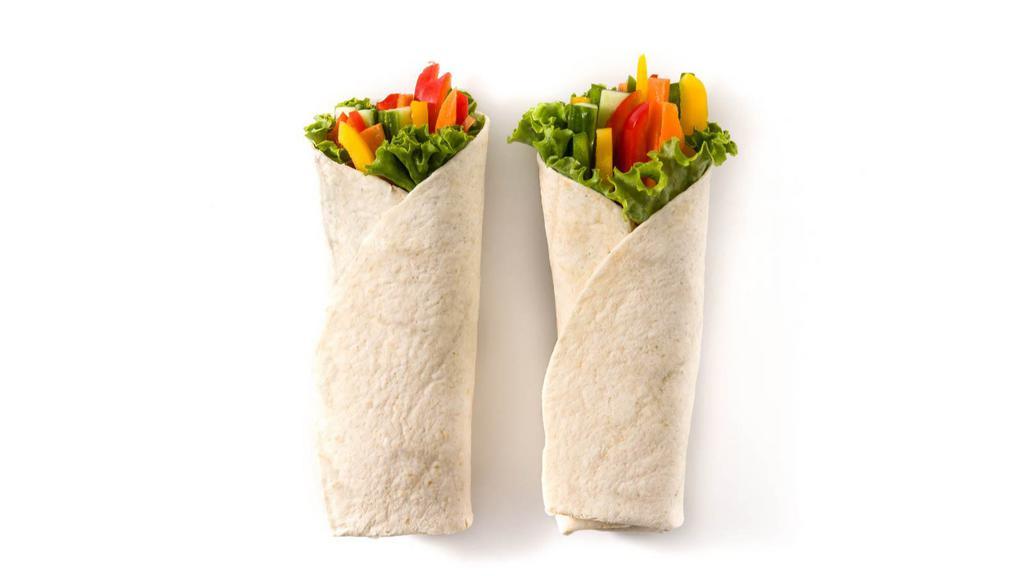 House Special Veggie Wrap · Fresh Wrap made with Olives, Avocado, Sprouts, carrots, cucumber, baby spinach, and hummus spread.