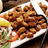 Fried Liver Cubes · Tossed with seasoning and herbs.